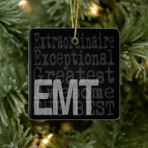 EMT Extraordinaire Keramisch Ornament