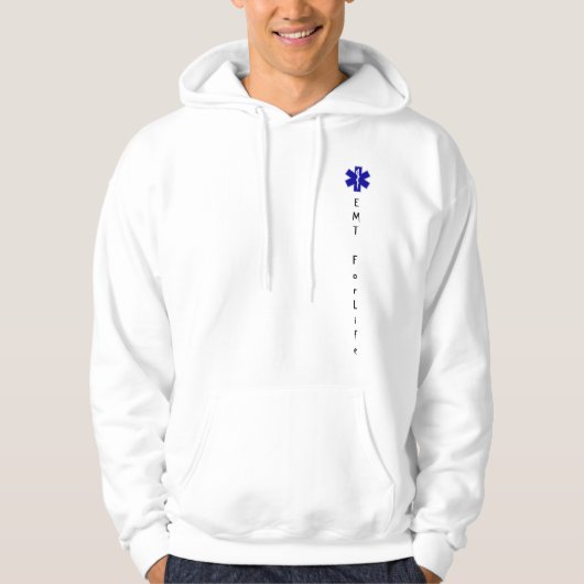 EMT for Life Hoodie (Voorkant)