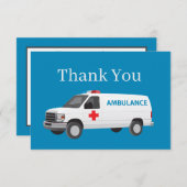 EMT Hartelijk dank Notitiekaartje (Voorkant / Achterkant)