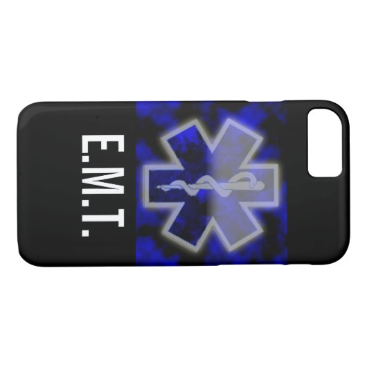 EMT iPhone 7 hoesje (Achterkant (Horizontaal))