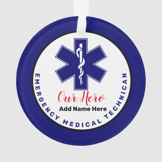 EMT kerstcadeautjes Ornament (achterkant)