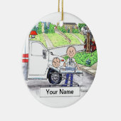 EMT - Mannelijk Keramisch Ornament (Rechts)