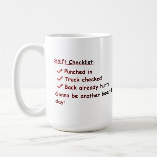 EMT/Paramedic - Geweldige dag! - Koffie-Mok Koffiemok (Links)
