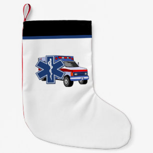 EMT Paramedische EMS Ambulance Kleine Kerstsok