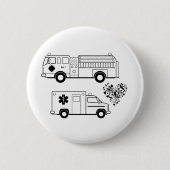 EMT RONDE BUTTON 5,7 CM (Voorkant)