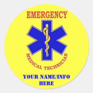 EMT RONDE STICKER