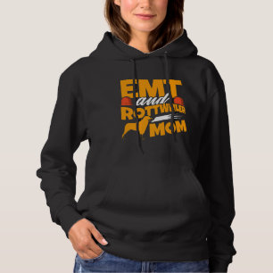 Emt Rottweiler Moeder Honden Noodsituatie Medische Hoodie