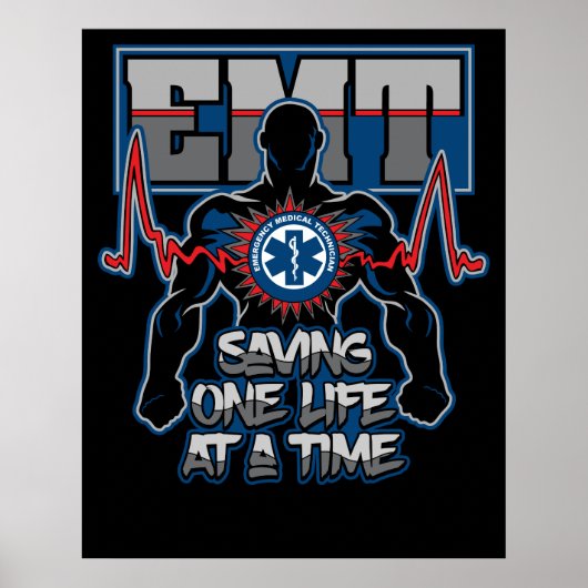 EMT Saving One Live tegelijk Poster (Voorkant)