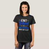EMT School Future EMT In Progress EMT Student T-shirt (Voorkant volledig)