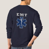 EMT Ster van leven T-shirt (Achterkant)