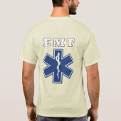 EMT Ster van leven T-shirt (Achterkant)