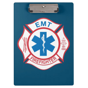 EMT-symbool voor brandbestrijding Klembord