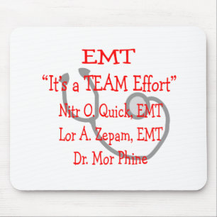 EMT "Team Efort" Hilarious Muismat