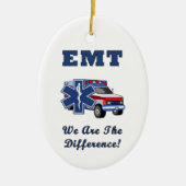 EMT We zijn het verschil Keramisch Ornament (Voorkant)