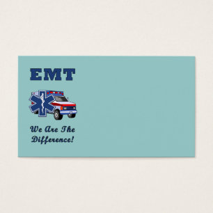 EMT We zijn het verschil Visitekaartje