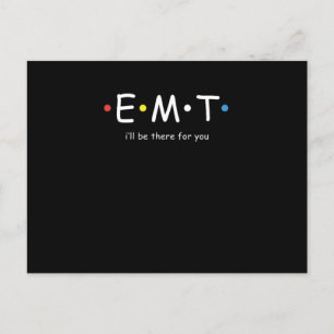 EMT zal er zijn voor u EMS Emergency Paramedic N Briefkaart