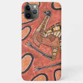 Emu - Aboriginal geïnspireerd Art schilderen Case-Mate iPhone Case (Achterkant)