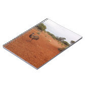 Emu australien dans le carnet extérieur (Côté gauche)