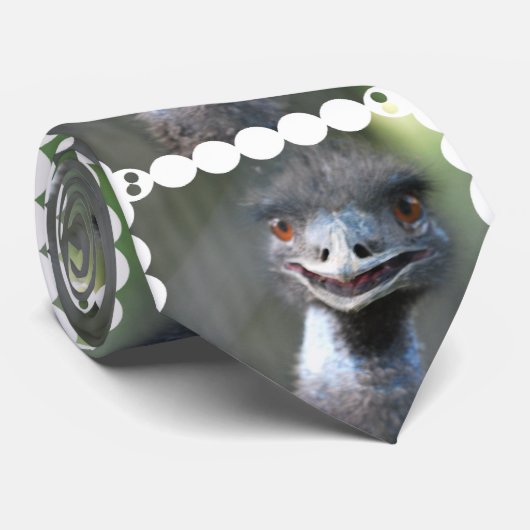 Emu Bird Stropdas (Opgerold)