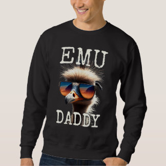Emu Daddy Ostrich Bird Ratite I Love Emus Fathers  Trui