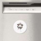 Emu door Inkspot Magneet (Insitu (Vaatwasser))