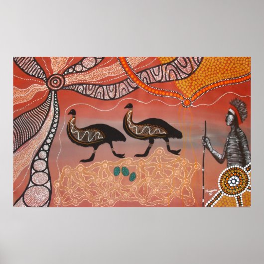 EMU DREAMING POSTER (Devant)