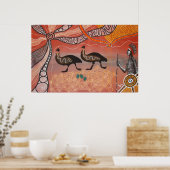 EMU DREAMING POSTER (Cuisine)