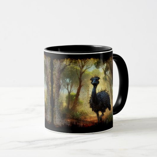EMU en Australisch Outback Forest Mok (Voorkant rechts)
