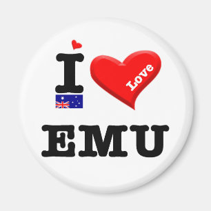 EMU - I Love Magneet