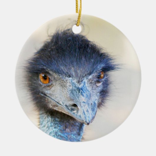 Emu Keramisch Ornament (Voorkant)