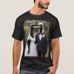 Emus australien Mariage australien, T-shirt de nui