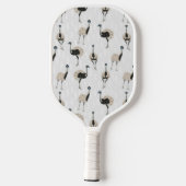 Emus Vogelliefhebbers gepersonaliseerd Pickleball Paddle (Achterkant)