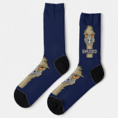 Emused Funny Emu Pun Socks Sokken (Links)
