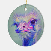 Emuvogel Keramisch Ornament (Links)