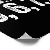 en 5 6 7 8 Leerkracht danslessen Poster (Hoek)