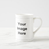 en aanpasbaar - Ontwerp uw eigen Porselein Kop (Rechts)