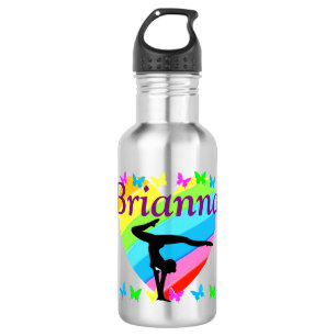 EN ACIER INOXYDABLE BONNE BOUTEILLE D'EAU DU COEUR GYMNASTIQUE PERSONN