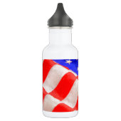 En Acier Inoxydable Bouteille d'eau avec drapeau américain (53 cl) (Gauche)