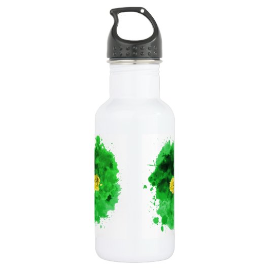 En Acier Inoxydable Bouteille d'Eau avec drapeau Impérial Aquarelada (Dos)