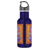 En Acier Inoxydable Bouteille d'eau CHAKRA SYSTEM (Dos)