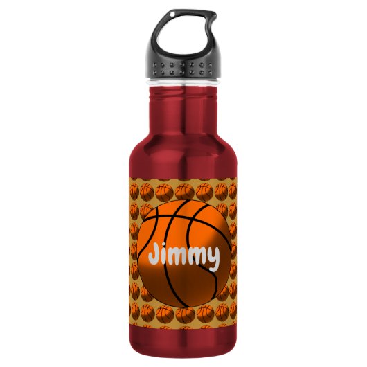 En Acier Inoxydable Bouteille d'eau de basket (Devant)