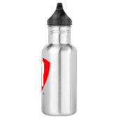 En Acier Inoxydable Bouteille d'eau de BBQ (Droite)