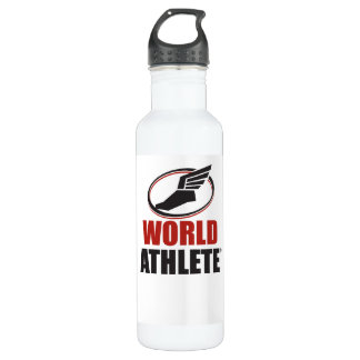 En Acier Inoxydable Bouteille d'eau de coutume d'Athlete® du monde
