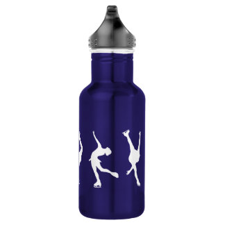 En Acier Inoxydable Bouteille d'eau de patinage artistique (18 onces),