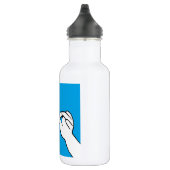 En Acier Inoxydable Bouteille d'eau d'interprète (Droite)