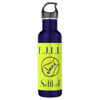 En Acier Inoxydable Bouteille d'eau du base-ball