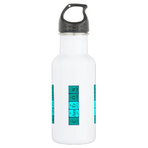 En Acier Inoxydable Bouteille d'eau du nom périodique de la table Came