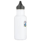 En Acier Inoxydable Bouteille d'eau faite sur commande (18 onces), (Gauche)