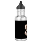 En Acier Inoxydable Bouteille d'eau faite sur commande (18 onces), (Gauche)
