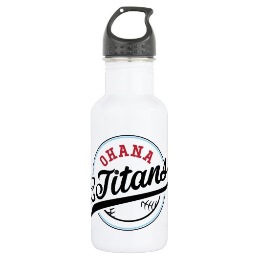 En Acier Inoxydable Bouteille d'eau faite sur commande de titans (Devant)